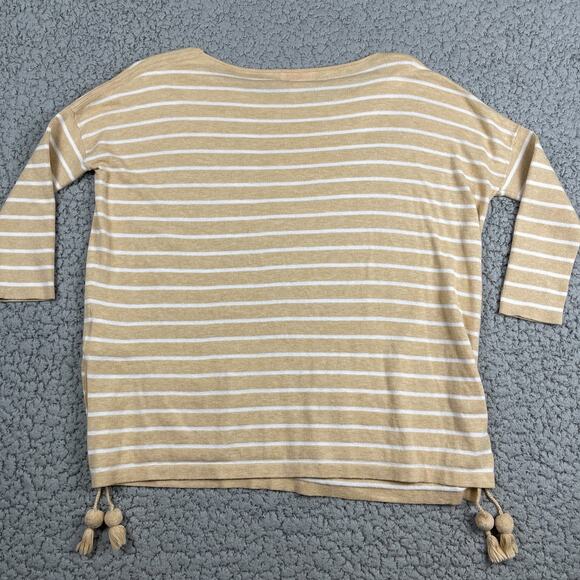 Lilly Pulitzer Elba Striped Pullover Tunic Sweater Womens XXS Side Tassels - Picture 7 of 8